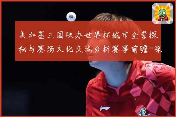 美加墨三国联办世界杯城市全景探秘与赛场文化交流分析赛事前瞻-深度解析